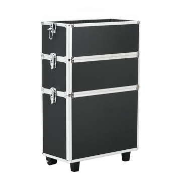 KUFER KOSMETYCZNY S-013 BLACK